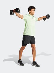 adidas Black Gym Training 2-In-1 Shorts - Image 4 of 6