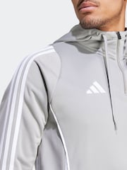 adidas Grey Tiro 24 Training Hoodie - Image 5 of 7