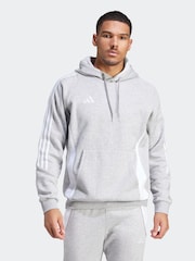 adidas Grey Tiro 24 Sweat Hoodie - Image 1 of 7