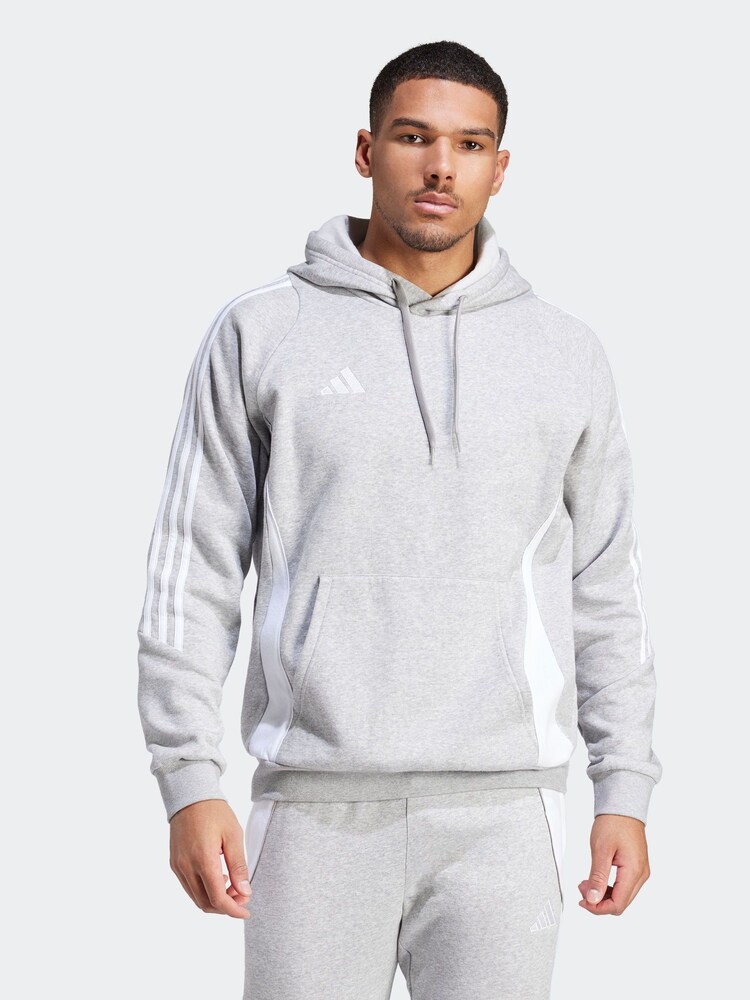 adidas Grey Tiro 24 Sweat Hoodie - Image 1 of 7