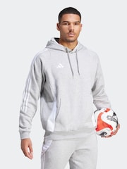 adidas Grey Tiro 24 Sweat Hoodie - Image 3 of 7
