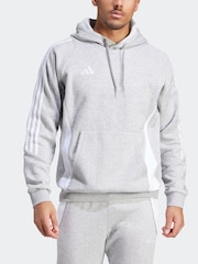 adidas Grey Tiro 24 Sweat Hoodie - Image 4 of 7
