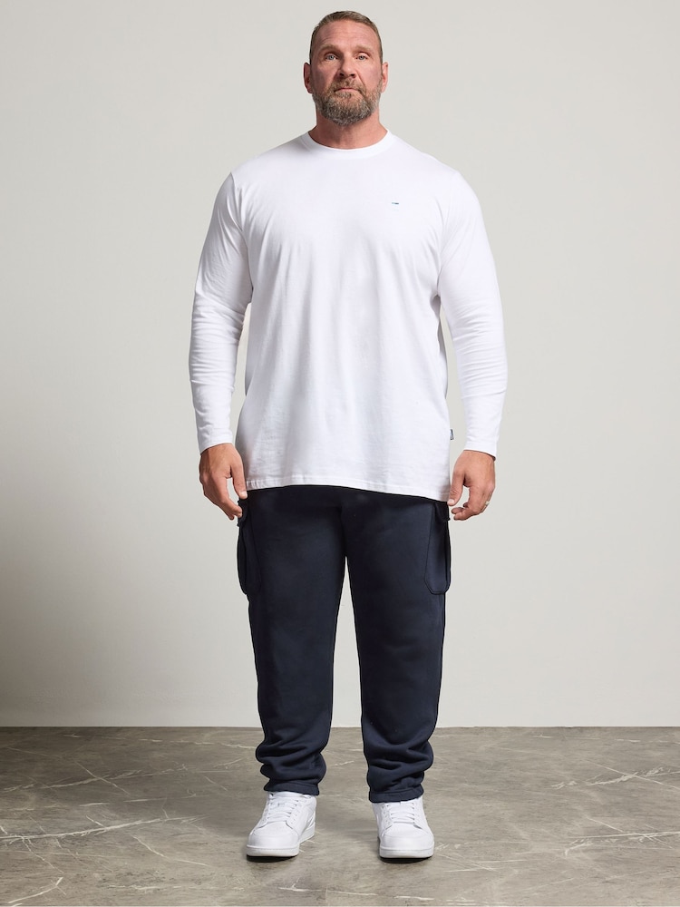 BadRhino Big & Tall Blue Cargo Joggers - Image 2 of 6
