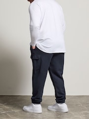 BadRhino Big & Tall Blue Cargo Joggers - Image 3 of 6
