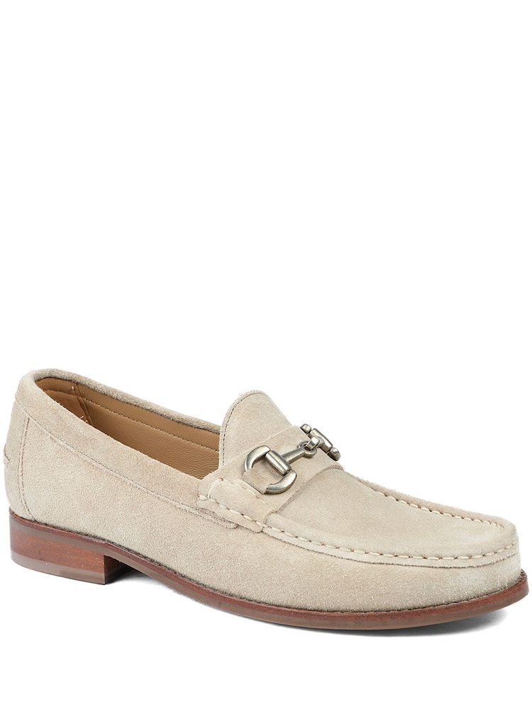 Jones Bootmaker Natural Roan Leather Slip-On Shoes - Image 2 of 5 Jones Bootmaker Natural Roan Leather Slip-On Shoes - Image 2 of 5