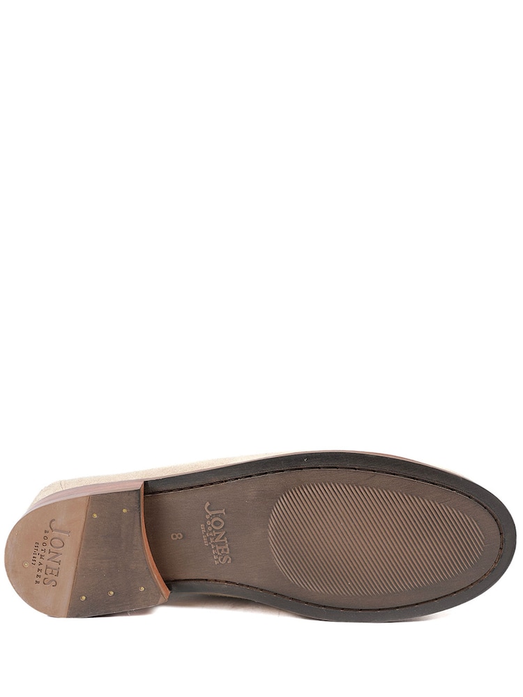 Jones Bootmaker Natural Roan Leather Slip-On Shoes - Image 5 of 5 Jones Bootmaker Natural Roan Leather Slip-On Shoes - Image 5 of 5