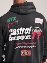 BadRhino Big & Tall Castrol Acid Wash -huppari - Kuva 4 / 7