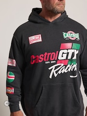BadRhino Big & Tall Castrol Acid Wash -huppari - Kuva 5 / 7