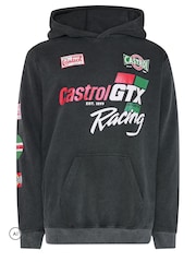 BadRhino Big & Tall Castrol Acid Wash -huppari - Kuva 6 / 7
