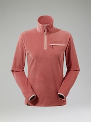 Pink - Berghaus – Prism 2.0 – Micro-Fleece mit Halbreißverschluss für Damen - Bild 5 von 6