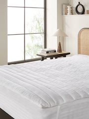 White Anti Allergy Simply Soft Anti Allergy Deep Fill Mattress Protector - Image 2 of 2