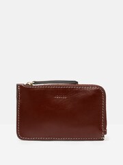 Joules Brown Leather Card Holder - Image 2 of 4