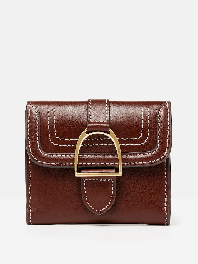 Joules Tan Brown Soft Leather Purse - Image 1 of 4