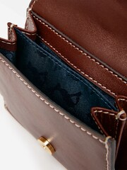 Joules Tan Brown Soft Leather Purse - Image 4 of 4