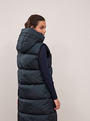 Navy Blue Padded Gilet - Image 2 of 8