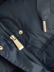 Navy Blue Padded Gilet - Image 6 of 8