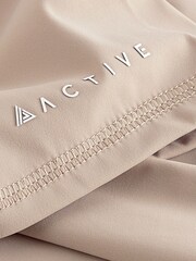 Neutral Short Sleeve Fitted Active T-Shirt - Image 6 of 7