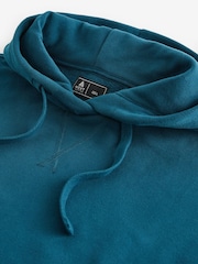 Teal Blue Active Longline Overhead Hoodie - Image 6 of 7