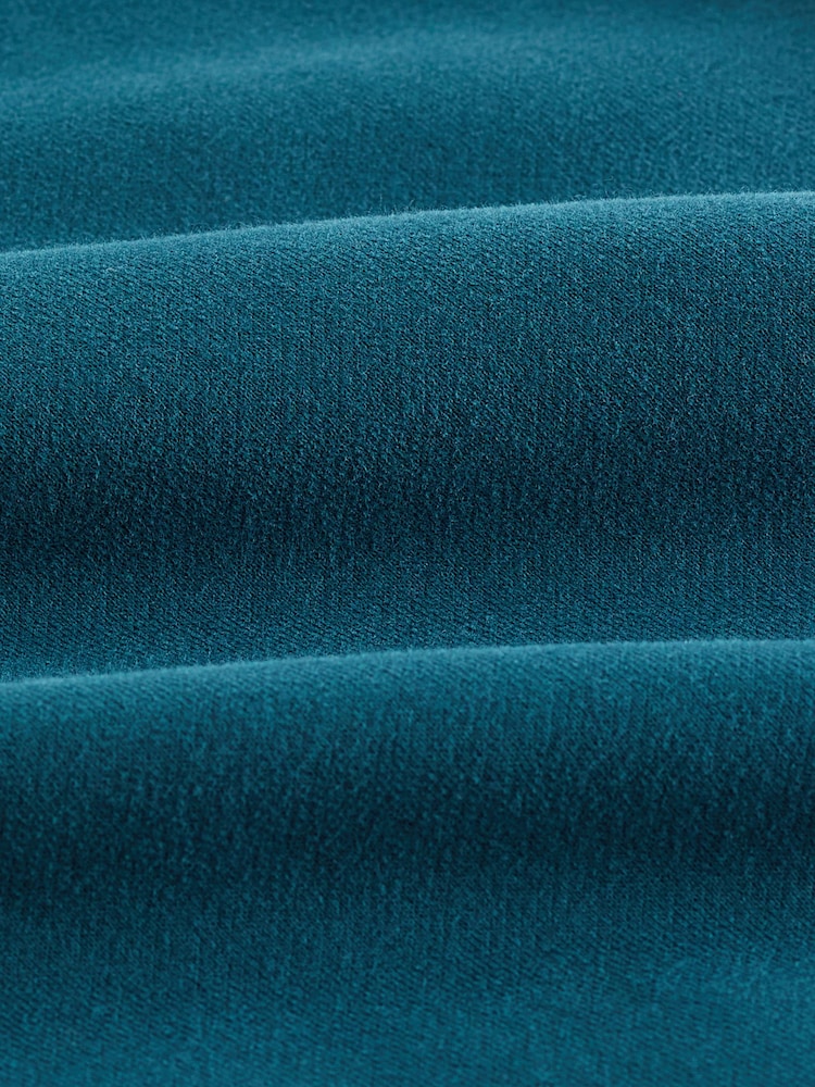 Teal Blue Active Longline Overhead Hoodie - Image 7 of 7