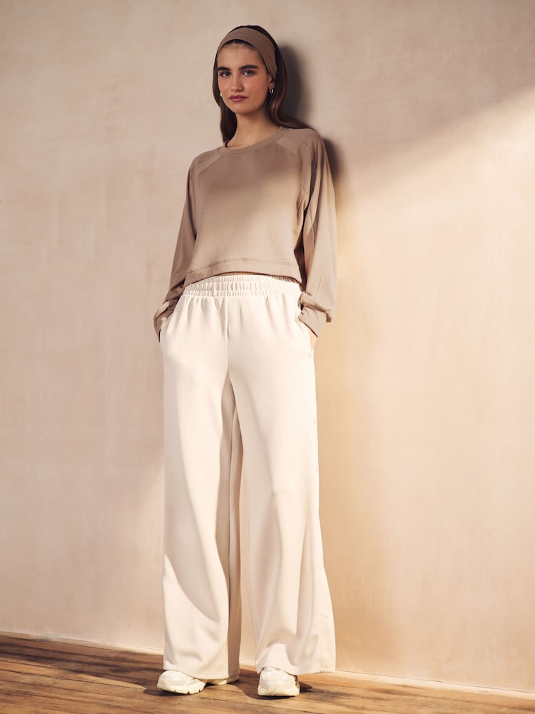 Neutral Soft Touch Raglan Sleeve Sweatshirt - Image 2 of 6