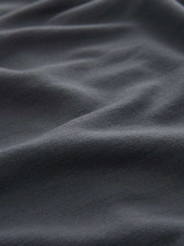 Slate Grey Soft Touch Raglan Sleeve Sweatshirt - Image 6 of 6