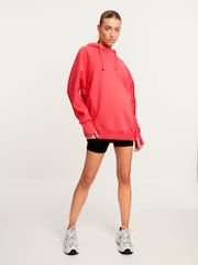 Fluro Pink Active Longline Overhead Hoodie - Image 2 of 6