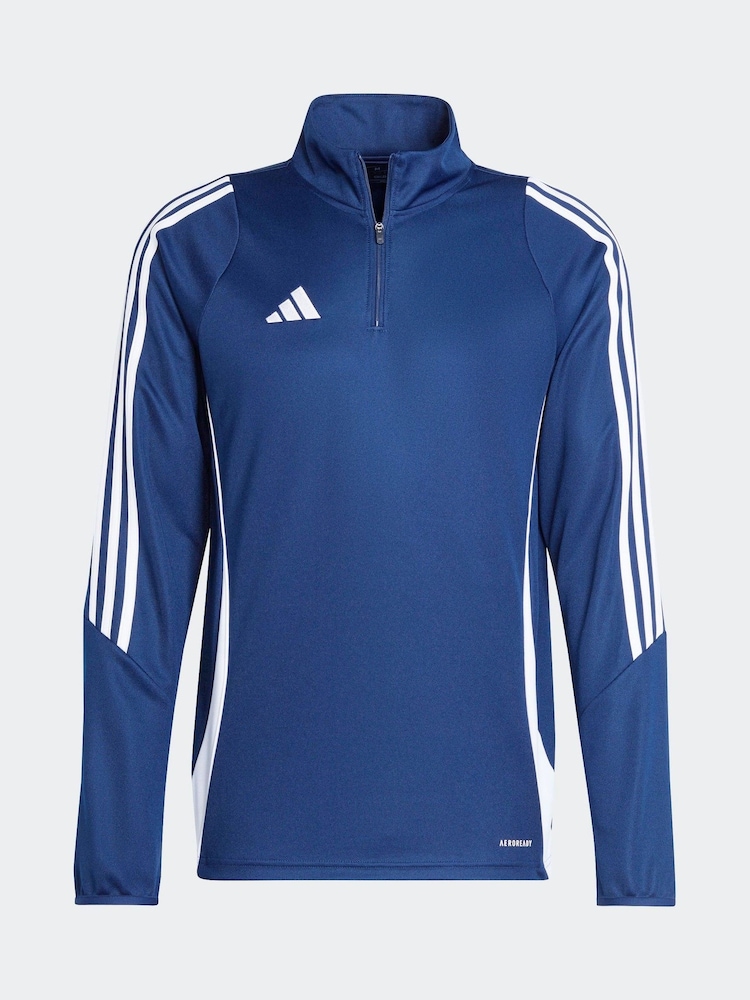 adidas Navy Blue Tiro 24 Training Top - Image 5 of 5