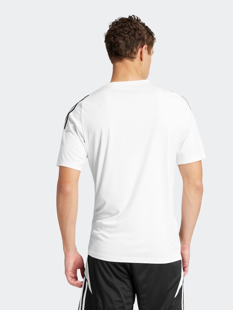 adidas White Tiro 24 Jersey - Image 2 of 9