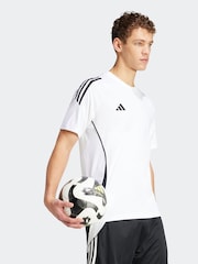 adidas White Tiro 24 Jersey - Image 3 of 9