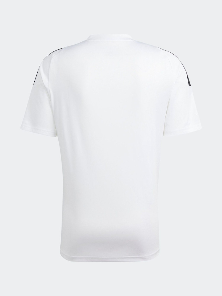 adidas White Tiro 24 Jersey - Image 9 of 9