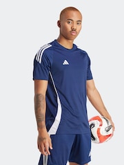 adidas Dark Blue Tiro 24 Jersey - Image 4 of 9