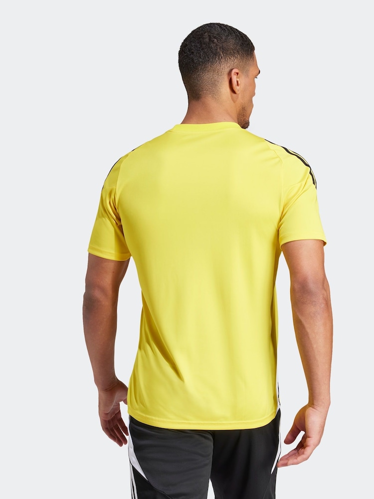 adidas Yellow Tiro 24 Jersey - Image 3 of 8