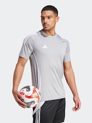 adidas Grey Tiro 24 Jersey - Image 3 of 9