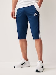 adidas Blue Tiro 24 3/4 Joggers - Image 1 of 6