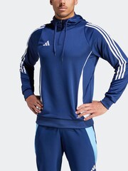 adidas Blue Tiro 24 Training Hoodie - Image 4 of 7