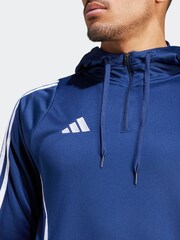 adidas Blue Tiro 24 Training Hoodie - Image 5 of 7