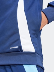 adidas Blue Tiro 24 Training Hoodie - Image 6 of 7