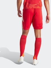 Красный - Шорты adidas Tiro 24 - Image 2 of 9