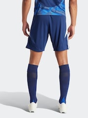 adidas Blue/White Tiro 24 Shorts - Image 2 of 9