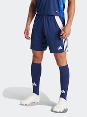 adidas Blue/White Tiro 24 Shorts - Image 3 of 9