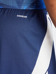 adidas Blue/White Tiro 24 Shorts - Image 6 of 9