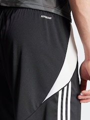 Черный лакированный - Шорты adidas Tiro 24 - Image 4 of 6