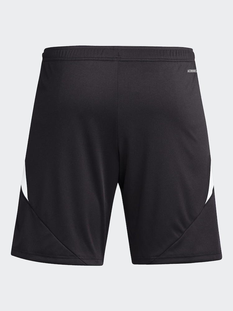 Черный лакированный - Шорты adidas Tiro 24 - Image 6 of 6