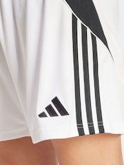 adidas White Tiro 24 Shorts - Image 4 of 6