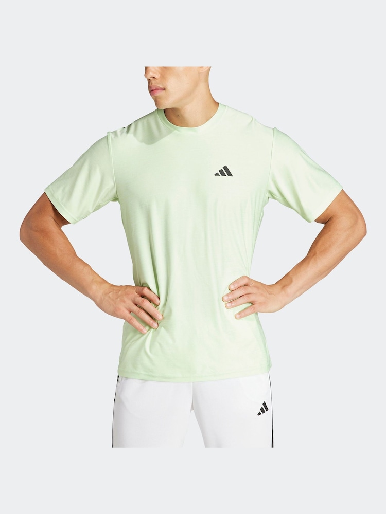 Grün - adidas Train Essentials Training T-Shirt mit Stretch - Bild 2 von 7