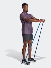 adidas Purple Train Essentials Stretch Training T-Shirt - Image 4 of 8