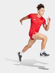 adidas Red Adizero Essentials Running T-Shirt - Image 3 of 6