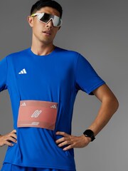 adidas Bright Blue Adizero Essentials Running T-Shirt - Image 13 of 17
