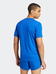 adidas Bright Blue Adizero Essentials Running T-Shirt - Image 2 of 17