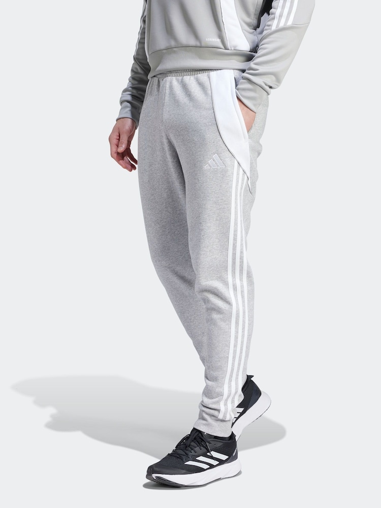 adidas Grey Tiro 24 Sweat Joggers - Image 1 of 6